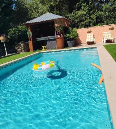 Villa privée, piscine chauffée, jacuzzi et sauna