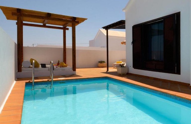 Villa Princesa Dácil piscina climatizada y BBQ