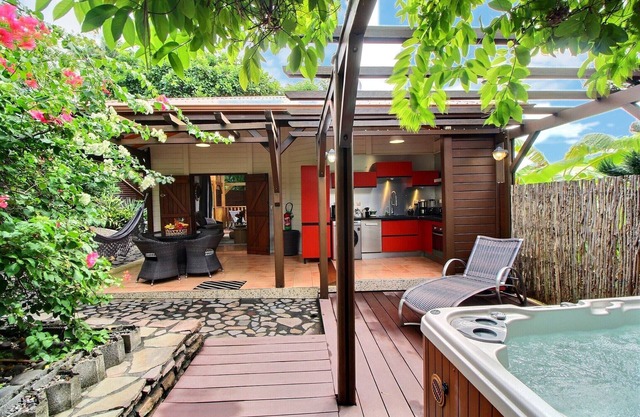 villa ptite anse private spa