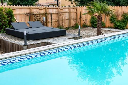 Villa spacieuse a Ares avec piscine privee et jacuzzi