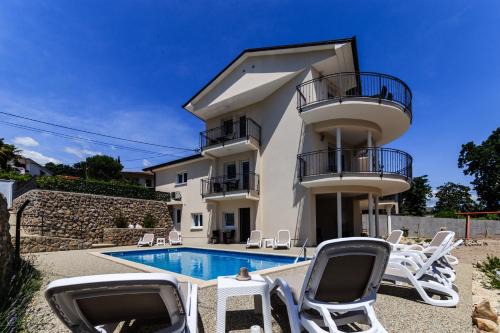 Villa two Angels with swimming pool, Ika - Opatija