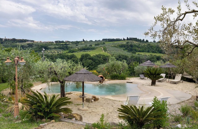 Villa 'Virgilio Colline Del Chianti' with Mountain View, Wi-Fi and Air Conditioning