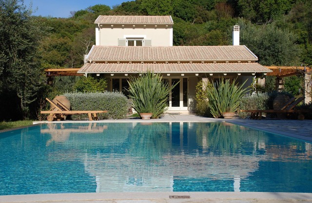 Villa with Private Pool set in a Large Garden in Avlaki near Kassiopi. EOT/MHTE