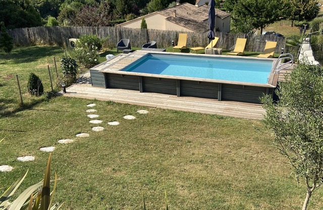 villa with swimming pool