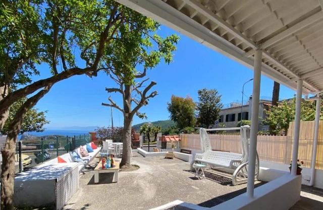 Villa with terrace with a view