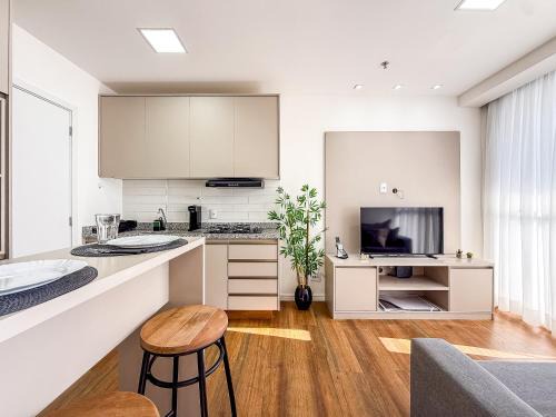 Vista livre, suíte de luxo, Apartamento de Luxo