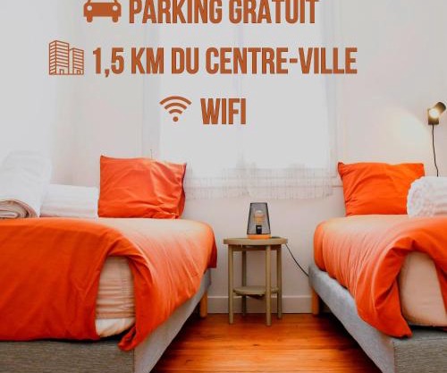 Vue Pyrénéenne Élégante avec 2 chambres