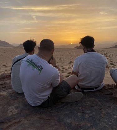 Wadi Rum 5-hour tour with sunset or morning, overnight stay with two meals and a Bedouin tent with a private bathroom Prices are for two people
