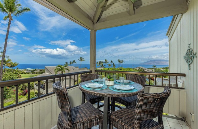 Wailea Ekolu 1608 | 1 Bedroom | Prime Wailea Location with Golf Course Views