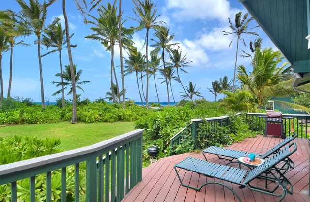 Waiohonu Lush, tropical foliage, Beachfront Home
