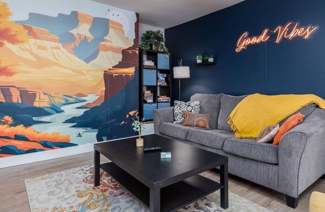 Walk to Downtown [] Game Room [] Private Fenced Yard