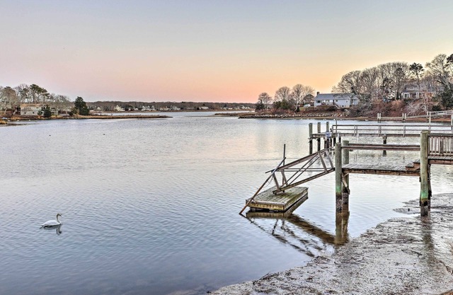 Walk to Great Pond: Spacious East Falmouth Home