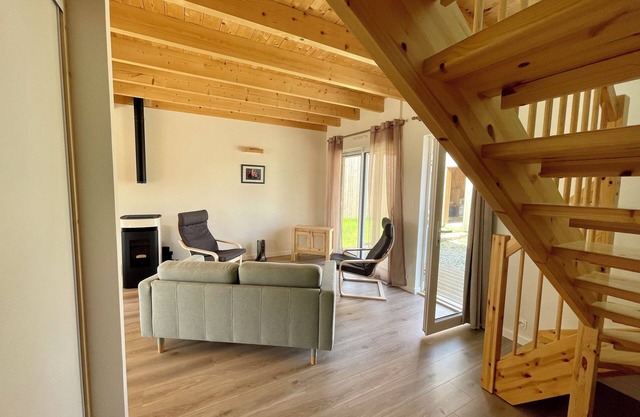 Warm wooden house just waiting for you