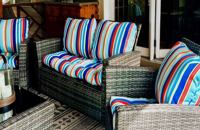 Waterfront allergy-free home with 40-foot fishing dock, canoe, home theater