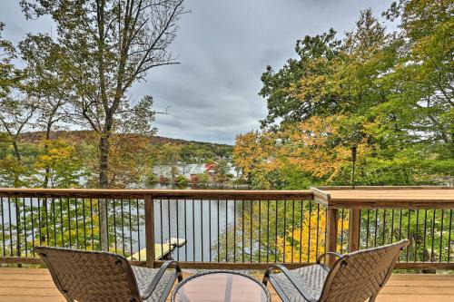 Waterfront Highland Lake Home with Deck and Dock