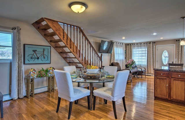 Waterfront Home w/Large Deck & Dock on Narrow Bay