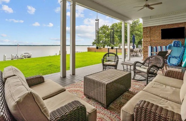 Waterfront Home with Hot Tub, Dock, Fire Pit, and Private Dock