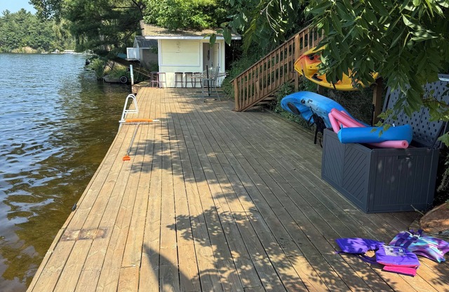 Waterfront Retreat on Croton Pond! Big Dock, Patio, Views & More!
