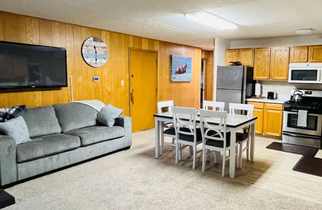 Waterfront unit! Walk to shops, dining, & trails!