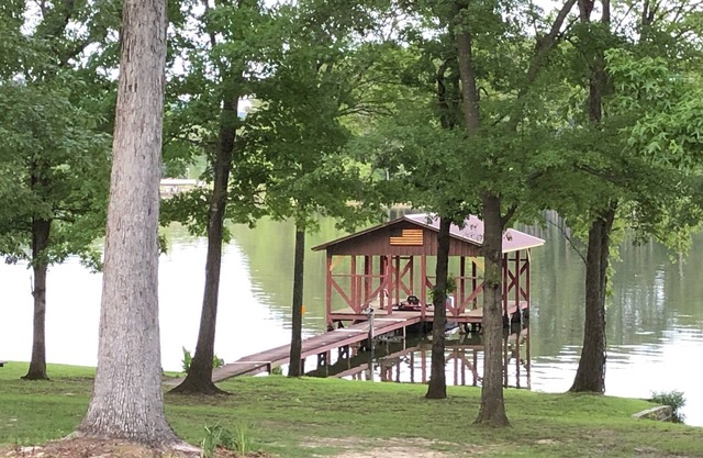 Waterfront with private boat ramp and dock for Fishermen and Families