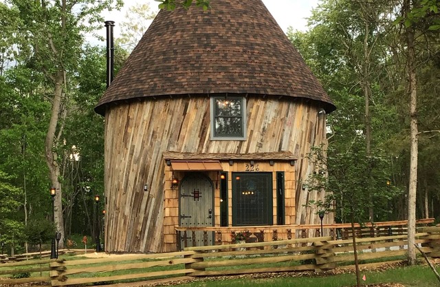 Whimsical Hobbit House in the Shenandoah Virginia "Shire"