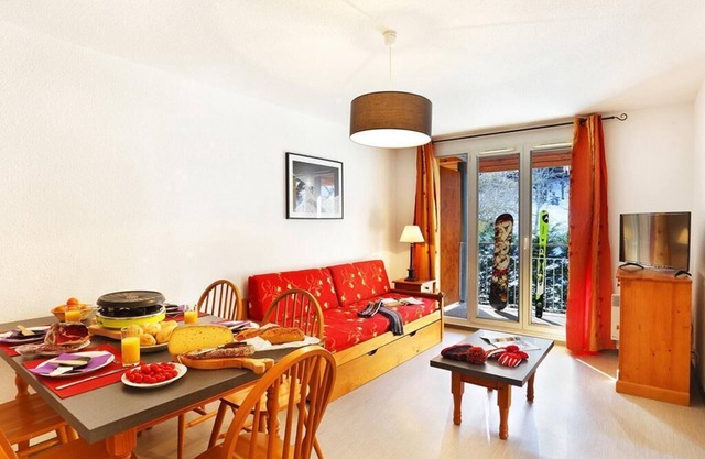Wifi, ski lifts base, fitness, swimming pool, sauna, parking, ski locker, 28m², Ax-Les-Thermes