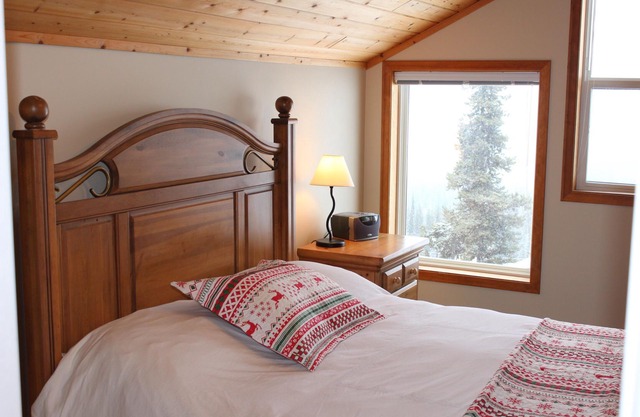 Wild Raven's big white chalet