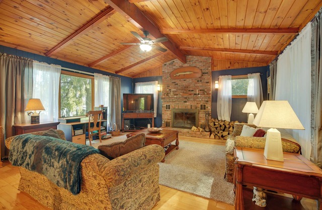 Winter Wonderland: Waterfront Lake Champlain Home