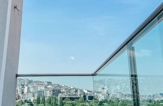 Wohnung mit Whirlpool - Blick auf das Goldene Horn