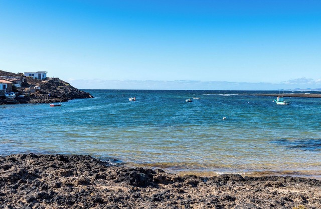Wooden cabin next to the beach