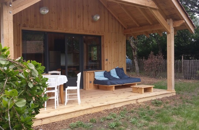 Wooden house in the heart of Lège