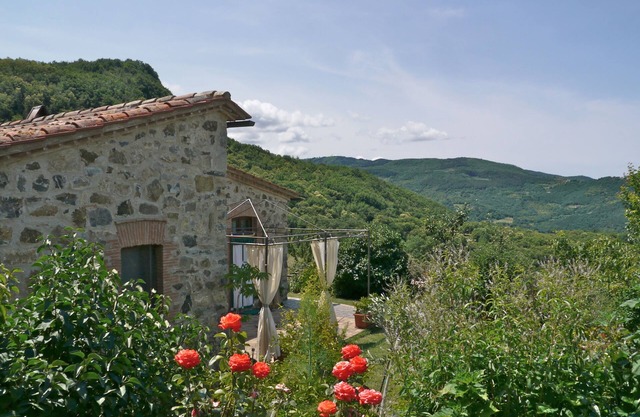 wrapped in the scent of Mediterranean flowers and herbs