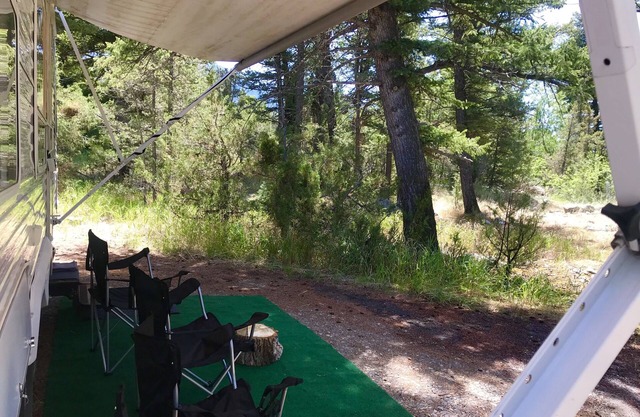 Yellowstone river, mountain streams. Yellowstone Park a 40 minute drive away
