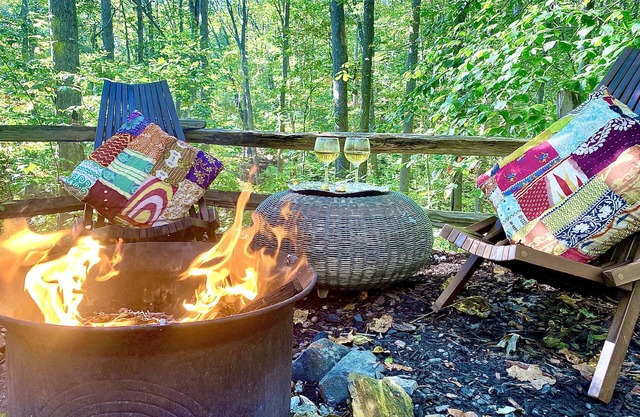 Yoga & Peaceful, Elegant, Bohemian Vibes Surrounded by Forest