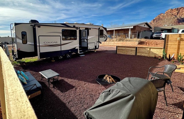 Zion Mountain Glamping Trailer