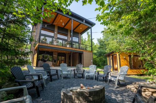 Adstock Ski Chalet | Évasion Nature Adstock - Sauna, Ski & Spa