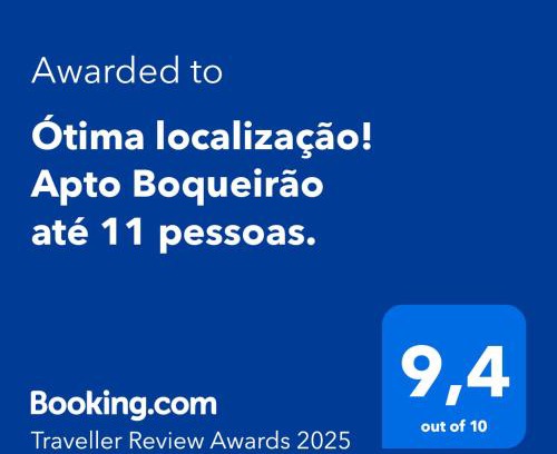 Praia Grande Apartment | Ótima localização! Apto Boqueirão até 11 pessoas.