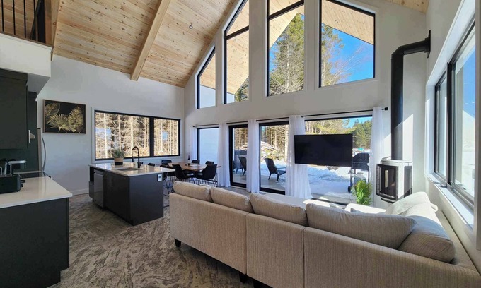 Weedon Ski Chalet | Ô coin du feu Spa&Massage