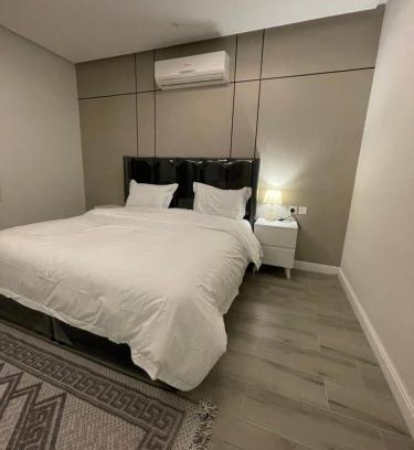 Al Izdihar Apartment | شقة غرفه وصاله بتصميم مودرن وفندقي