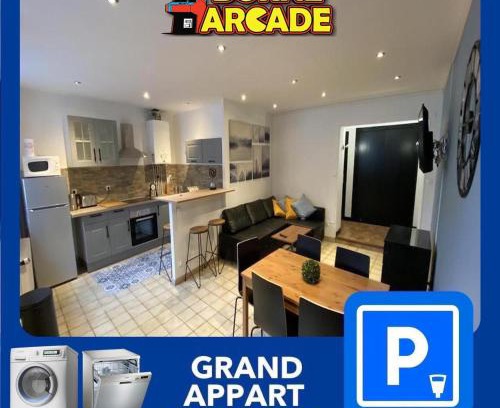 Cret de Roc Apartment | 09 CHIC & COSY GRAND APPART 4 PIECES 75m2 HYPERCENTRE WIFI SMART TV NETFLIX