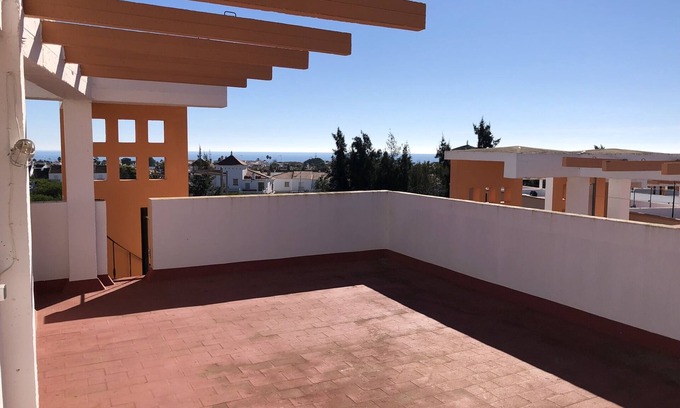 Lepe House | 1 bedroom apartment. Beach, pool and golf.