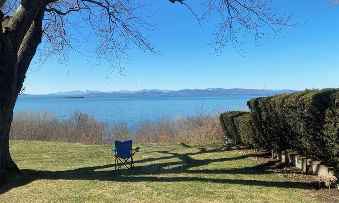 Old North End House | 1-bedroom cottage with view of Lake Champlain; private yard, parking