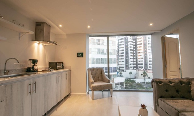 Bocagrande Apartment | 1 BR Beautiful New Apartment in Bocagrande