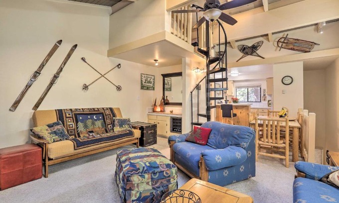 Incline Village Apartment | 1 Mi to Beach Incline Village Condo with Rafts!
