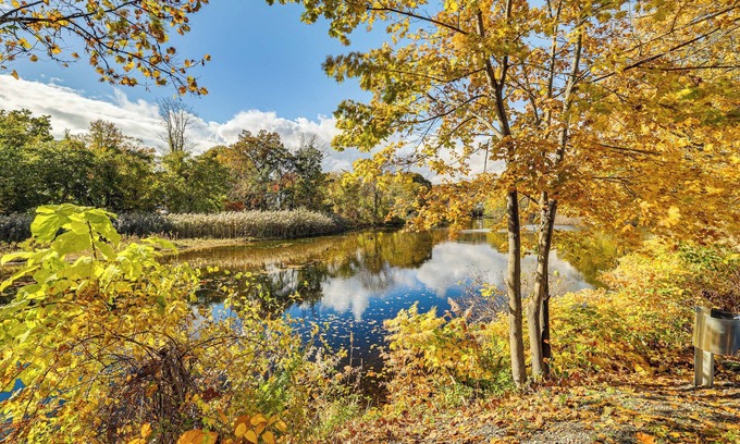 Torrington Apartment | 1 Mi to Main St: Riverside Torrington Apt w/Yard