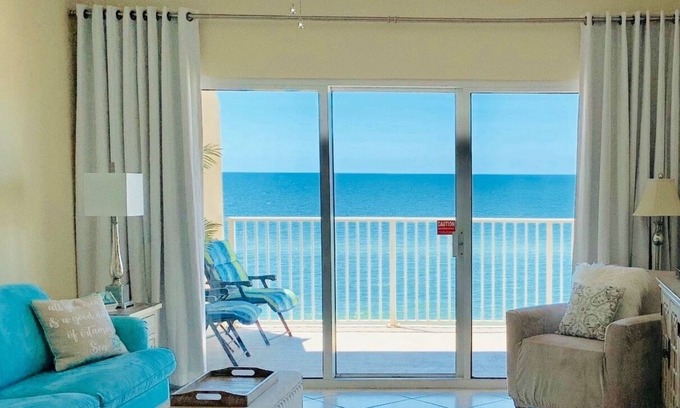 Gulf Shores Condo | #106 -' Beauty and the Beach'- Gulf Front 4th floor/2BD 2BA/Large Balcony.