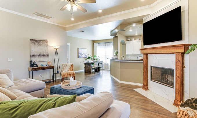 Wolfforth House | 11 Mi to Texas Tech University: Cozy Family Home!