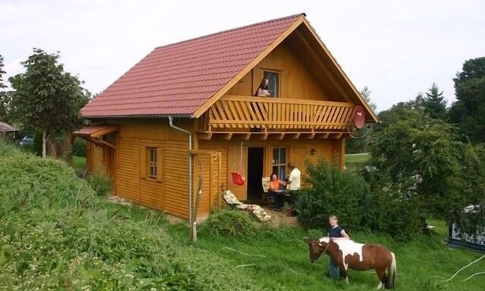 Neunburg vorm Wald Apartment | 110qm großes, freistehendes Holzhaus mit 3 Schlafräumen
