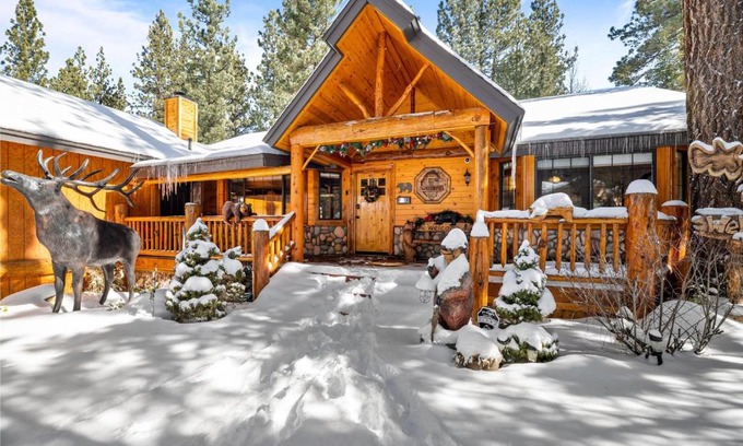 Fox Farm House | 113 - Bullwinkle & Friends Log Cabin Getaway - Big Bear Getaway