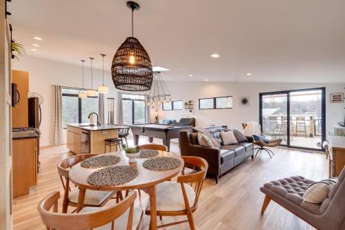 Bellaire House | 13 Mi to Skiing! Clam Lake Home with Dock Access